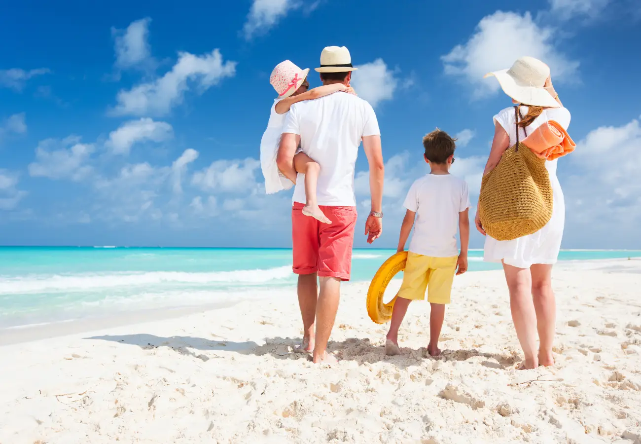 familia en el Caribe
